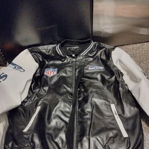 Nfl sealtte Seahawks leather jacket